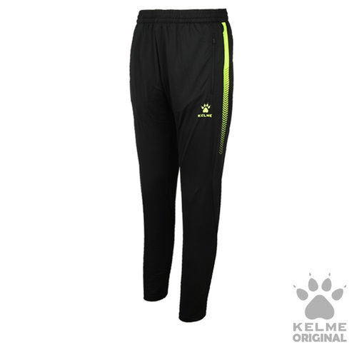 K087 Training Pants Black/Neon Yellow