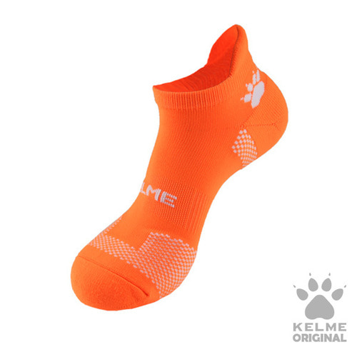 9876308 Running socks Neon Orange/White
