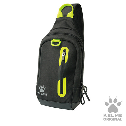 9886014 Shoulder Bag Black/Neon Green